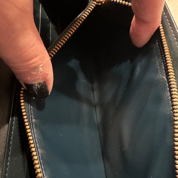 RARE Emerald Green Vernis Louis Vuitton Sara Wallet - Picture 11 of 13